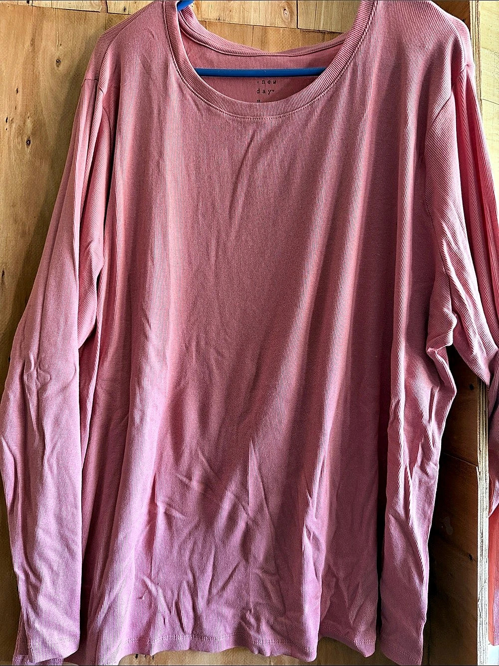 new day Pink Long Sleeve Top Size 3X